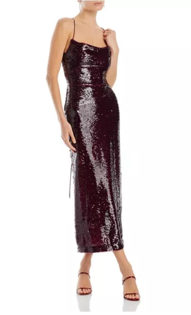 Sabina Musayev Zarya Sequined Dress Size Large